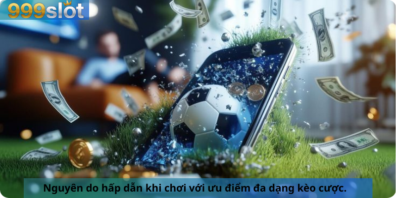 Nguyên do hấp dẫn khi chơi với ưu điểm đa dạng kèo cược.