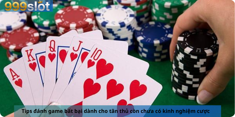Tips đánh game bất bại dành cho tân thủ còn chưa có kinh nghiệm cược
